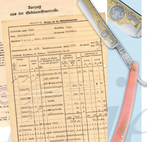 Ancien document Coupe-Cgoux Dovo