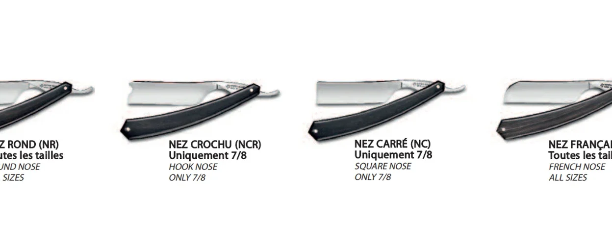 Les différents types de nez de coupe-choux