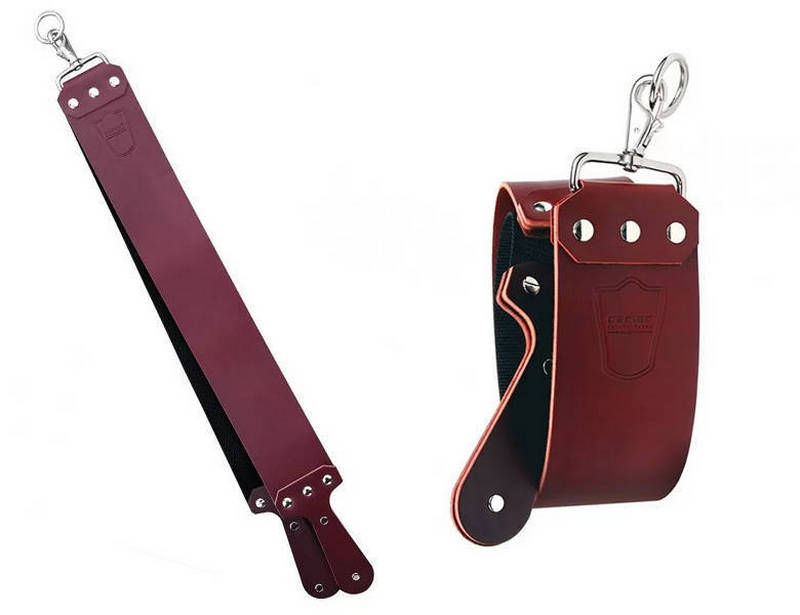 Strop Parker en cuir latigo et canevas.